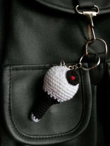 💜 BTS ARMY Bomb Crochet Keychain