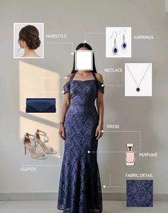 Sleek Lacy Dress