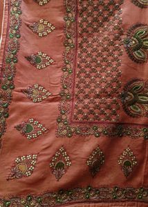 TUSSAR SILK DESIGNER SAREE WITH BLOUSE