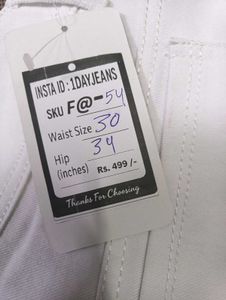 F@54 Size-30 Straight Jeans