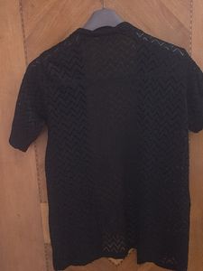 Black Knit Shurg