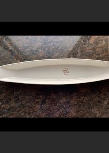 Ceramic Elite White Gold Snack Set