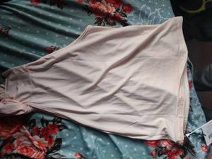 Halter bow Neck Light Yellow top