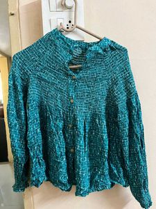 Blue Butterfly Top For Women🦋