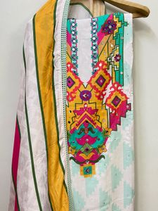 Designer Suit Pure Muslin