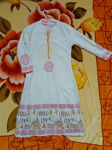 Cream Color Kurta