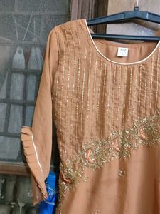 Kurti With Sharara