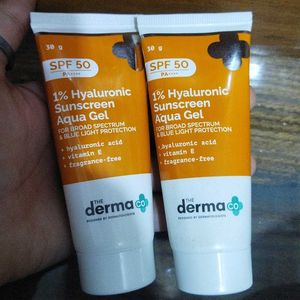 1% Hyaluronic Sunscreen Auqa Gel Combo