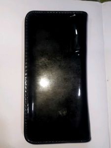 Vintage Style Embellished Black Wallet