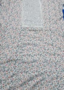 causal white colour kurta