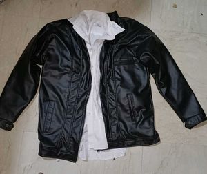 Stylish Black Leather Jacket