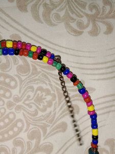 Rainbow Beaded Necklace