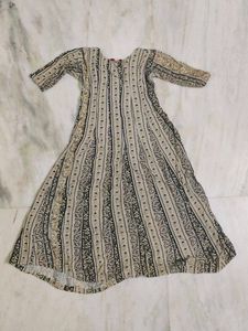 Striped Ethnic Dress