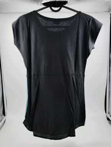 Colour Block Tshirt (Black)