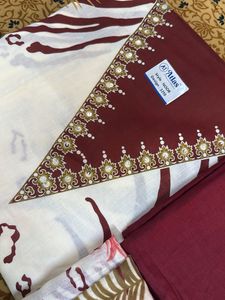 High Quality Sequin Work Dress Material.