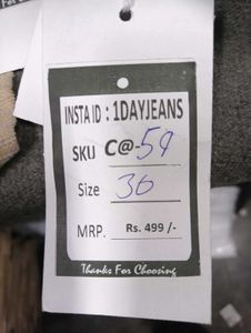 C@59 Size-30 Cargo Jeans