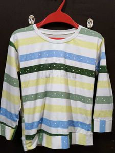 Striped Long Sleeve Top