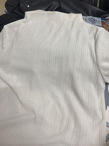 White Long Sleeve Top