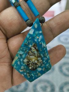 Blue Stone Necklace