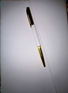 🟩2025 Sky Blue Notebook Diary With Pen