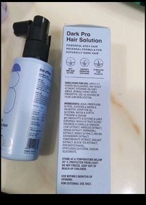 Dark pro hair solution new