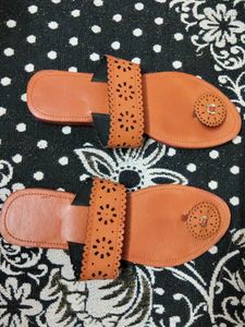 Tan Flats & Sandals