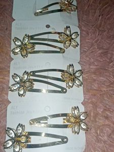 Floral Hair Clips