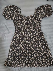 Black Fit and Flare Dress