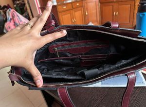 New Allen Solly handbag with laptop holder