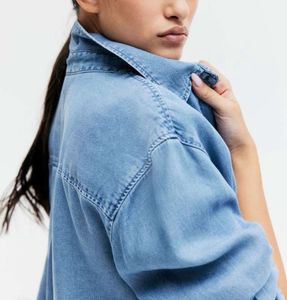 H&amp;M Lyocell Denim Shirt