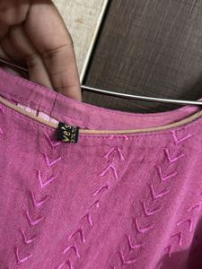 Pink Kurta