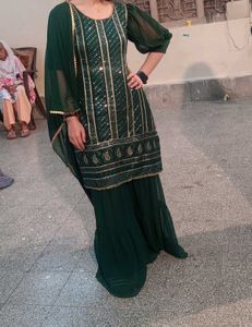 Green 3 Piece Grara Suit