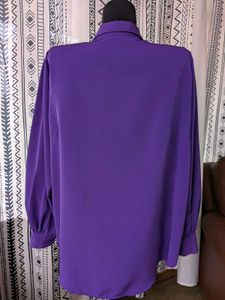 Purple Long Sleeve Top