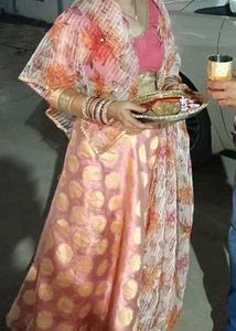 Tailor Stiches Lahanga Choli Without Dupatta