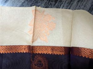 Kuppadam Korvai Silk Cotton Saree