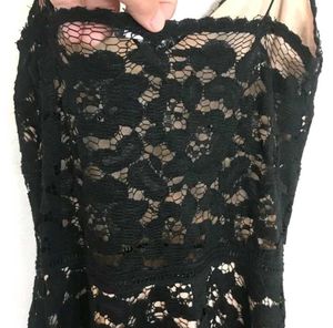 ZARA Camisole Strappy Lingerie Sexy Guipure Lace