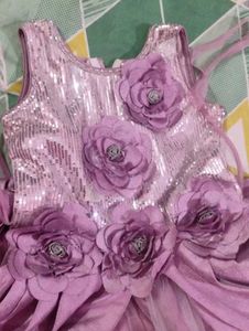 Sparkly Flower Girl Dress