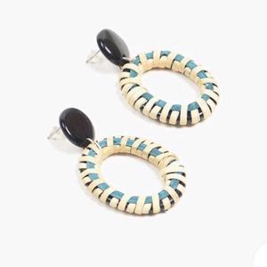 Woven Circle Earrings