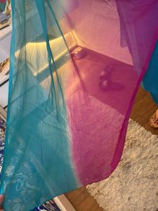 Stylish Blue Embroidered Salwar Suit