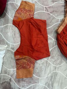 Orange Lehenga Choli Set