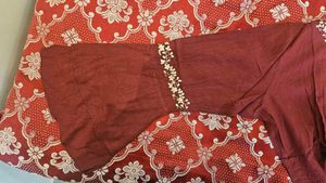 Elegant Maroon Gown