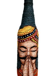 Namaste Couple Decorative Bottles – Traditional In