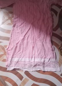 Full Cotton Thread Work Suit