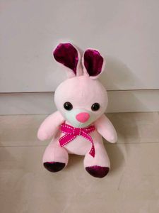 Cute Soft Pink Baby Rabbit Toy
