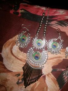 Silver Boho Jewelry Set