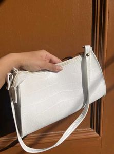 White Korean Shoulder Bag