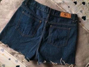Denim Cut-Off Shorts