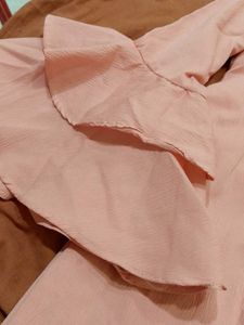 Pink Long Sleeve Blouse