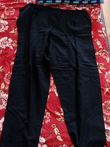Purple Colour Kurta With Black Salwar