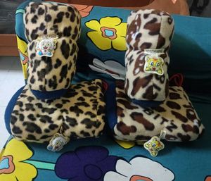 Cute Animal Print Plush Toy unused  Combo